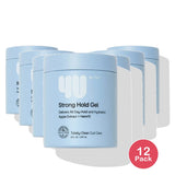 4U by Tia Strong Hold Hair Gel - 8 fl oz 8 Oz (Pack of 12)