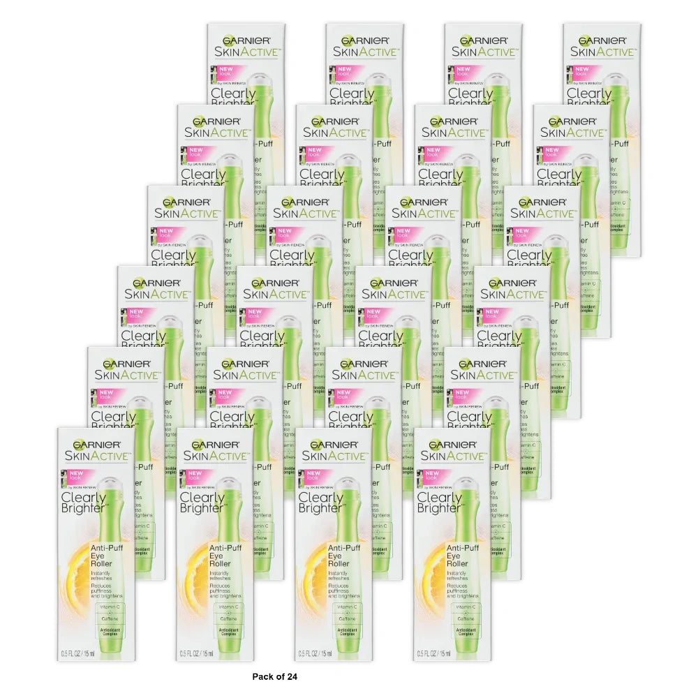 Garnier Skinactive Clearly Brighter Anti-Puff Eye Roller, (B001Dpmetg) 0.5 Oz (Pack Of 24)