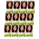 Garnier Nutrisse Nourishing Hair Color 415 Soft Mahogany Dark Brown (Pack of 12)