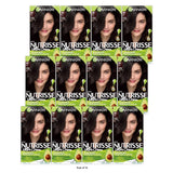 Garnier Nutrisse Nourishing Permanent Hair Color Creme - 20 Soft Black (Pack of 12)