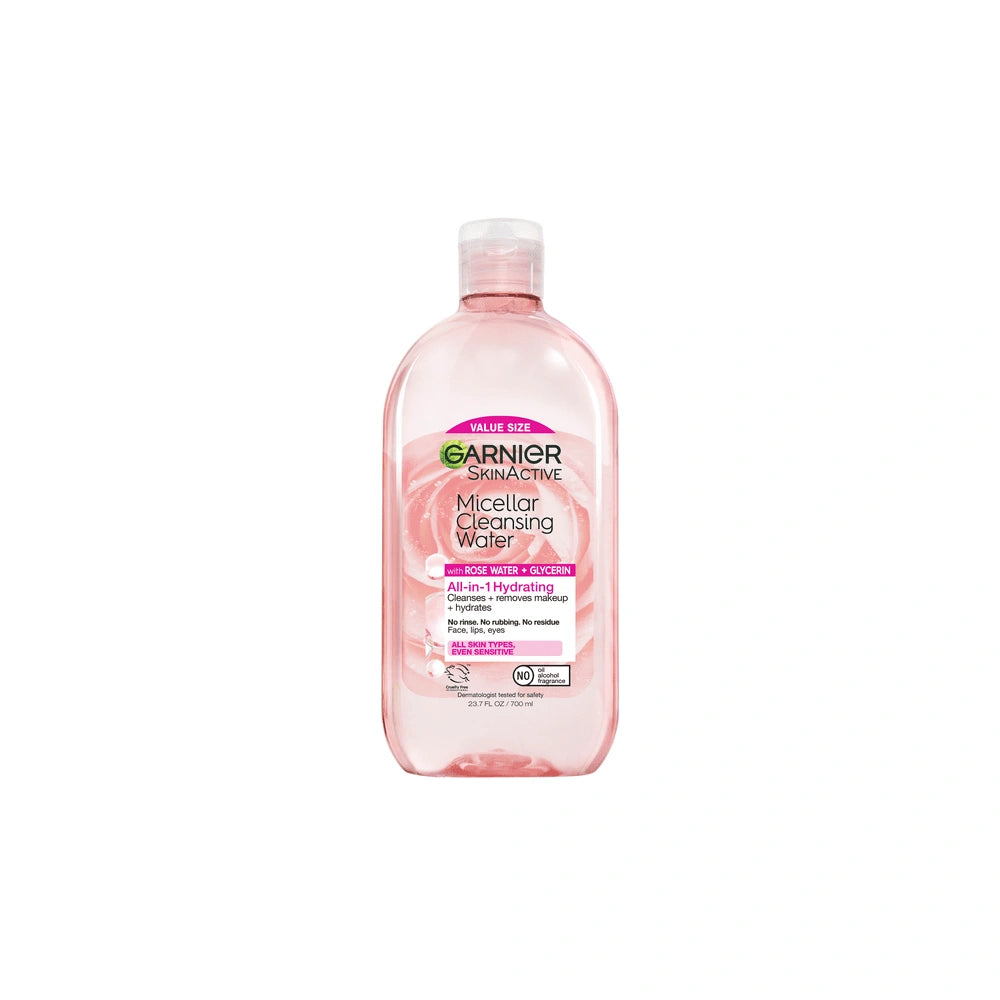Garnier SkinActive Water Rose Micellar Cleansing Water - 23.7 fl oz (Pack of 6)