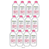 Garnier Micellar Water Hydrating Facial Cleanser & Makeup Remover - Basic Cleans 13.5 fl oz (Pack of 12)