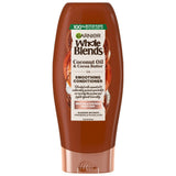 Garnier Whole Blends Frizz Control Conditioner with Coconut Oil Cocoa Butter Al12.5 fl oz (Pack of 6)