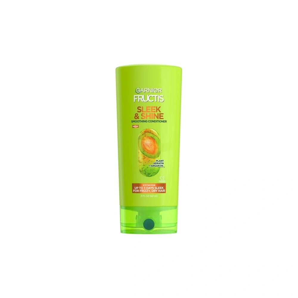 Garnier Fructis Sleek & Shine Conditioner for Frizzy, Dry, Unmanageable Hair - 21 fl oz(Pack of 4)