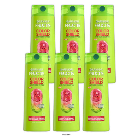 Garnier Fructis Color Shield Color Protecting Shampoo Acai Berry Extract Color 12.5 fl oz(Pack of 6)