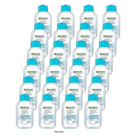 Garnier Micellar Cleansing Water Waterproof Adult 100 ml 3.4 Oz (Pack of 24)
