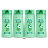 Garnier Fructis Pure Clean Purifying Shampoo with Vitamins B3 & B6 22 fl oz (Pack of 4)