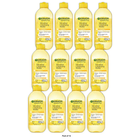 Garnier SkinActive Micellar Vitamin C Cleansing Water to Brighten Skin - 13.5 fl OZ (Pack of 12)