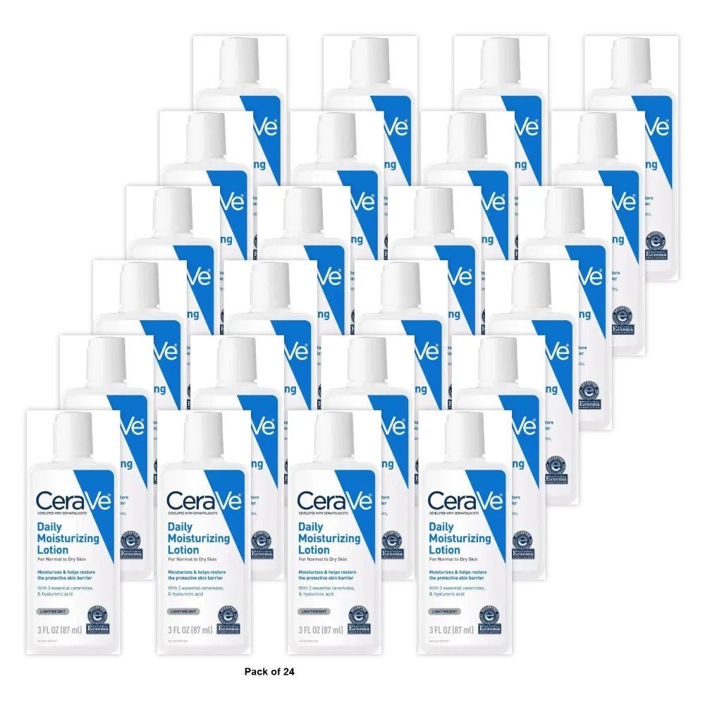 CERAVE MOISTURE LOTION 3 fl OZ (Pack of 24)