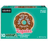 The Original Donut Shop Regular Medium Roast Keurig K-Cup Coffee Pods - 10ct 3.9 Oz (Pack of 6)