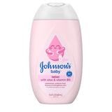 Johnson's Moisturizing Pink Baby Lotion with Coconut Oil 13.6Oz (Pack of 24)