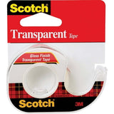 Scotch Transparent Tape 1/2 In. x 1000 In. (Pack of 144)