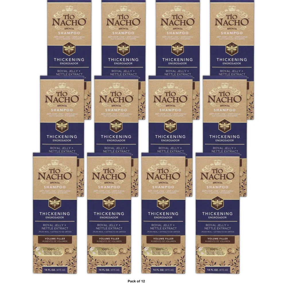 Tio Nacho Volume Filler Shampoo - 14 fl Oz (Pack of 12)