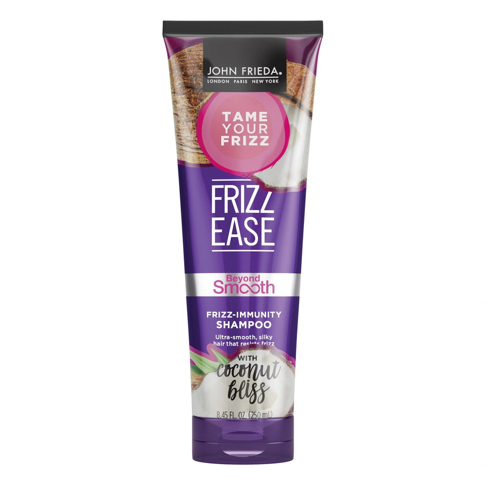 John Frieda Frizz Ease Beyond Smooth Shampoo, Frizz Immunity Shampoo, Anti-Humid 8.45 oz(Pack of 6)