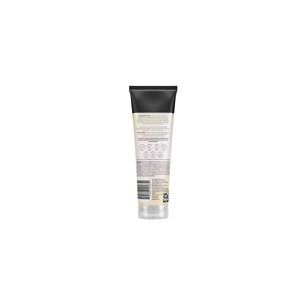 John Frieda Go Blonder Lightening Shampoo for Blonde Color-Treated Hair Paraben8.3 Fl Oz (Pack of 6)