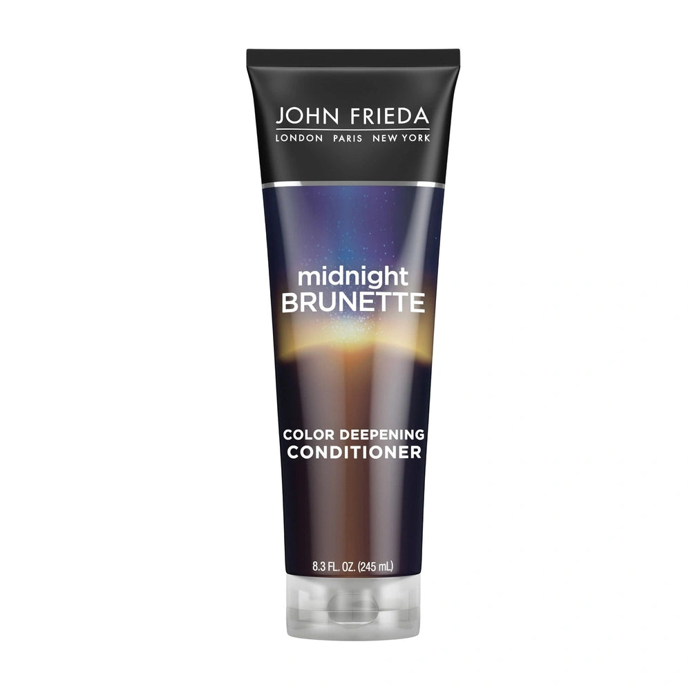 John Frieda Midnight Brunette Visibly Deeper Color Deepening Conditioner Brunet 8.3 oz(Pack of 6)