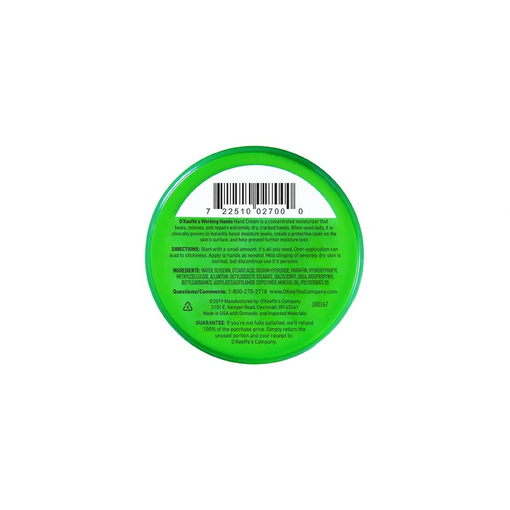 O Keeffe s Working Hands Moisturizing Hand Cream 2.7 oz (Pack of 6)