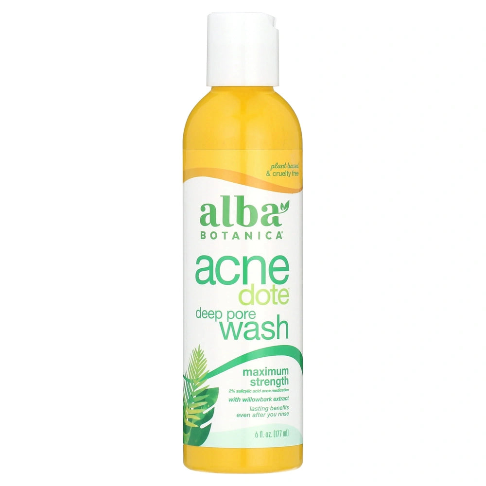 Alba Botanica Natural Acnedote Deep Pore Wash, 2 Per Case.6 Fl Oz (Pack Of 6)