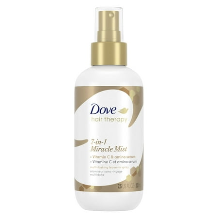 Dove Hair Therapy 7-in-1 Miracle Mist 7.5 Oz (Pack of 4)