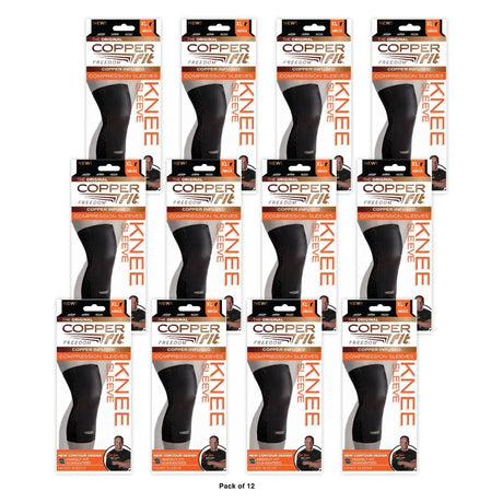 As Seen On Tv Copper Fit 2.0 Knee Xlarge (Pack of 12)