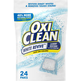 OxiClean White Revive Laundry Whitener + Stain Remover Power Paks - 21.1 (Pack of 4)