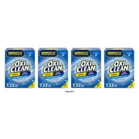 OxiClean Versatile Home and Laundry Stain Remover Powder 115.52 oz(Pack of 4)