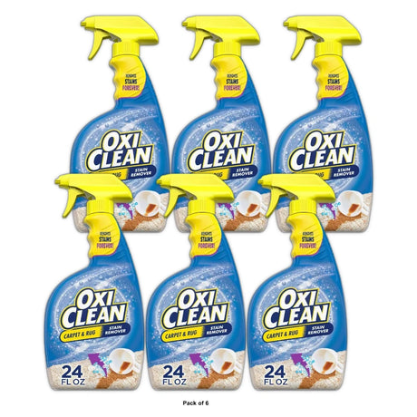 OxiClean Carpet and Rug Stain Remover Spray 24 fl oz (Pack of 6)