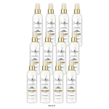 SheaMoisture Leave-in Conditioner Treatment for All Hair Types 100% Extra Virgin 8 fl Oz (Pack of 12)