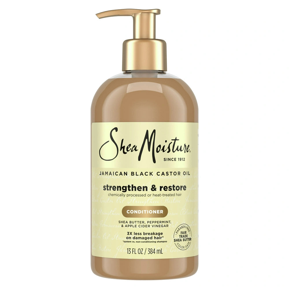 SheaMoisture Strengthen and Restore Rinse Out Hair Conditioner to Intensely Smoo13 fl oz (Pack of 4)