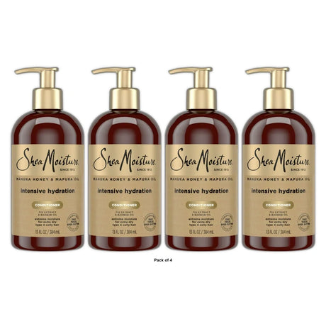 SheaMoisture Manuka Honey & Mafura Hair Oil Intensive Hydration Conditioner - 13 fl oz (Pack of 4)