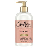 SheaMoisture Curl and Shine Conditioner for Thick Curly Hair Coconut and Hibiscu 13 OZ (Pack of 4)