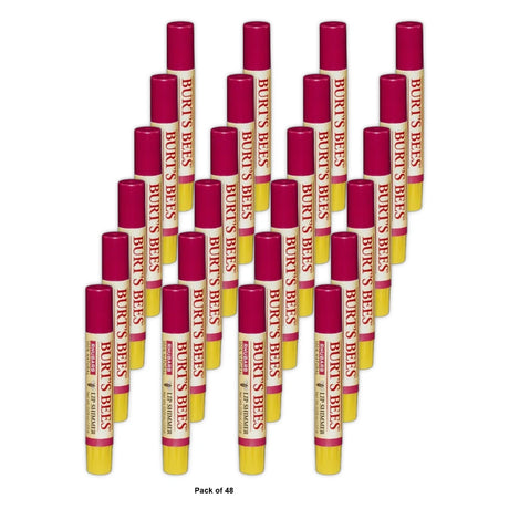 Burt'S Bees Lip Shimmer - Rhubarb - 0.09Oz (Pack Of 48)