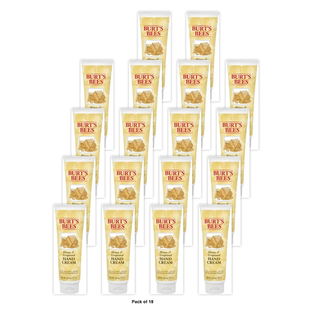 Burt s Bees Honey & Grapeseed Hand Cream 2.6 Oz (Pack of 18)