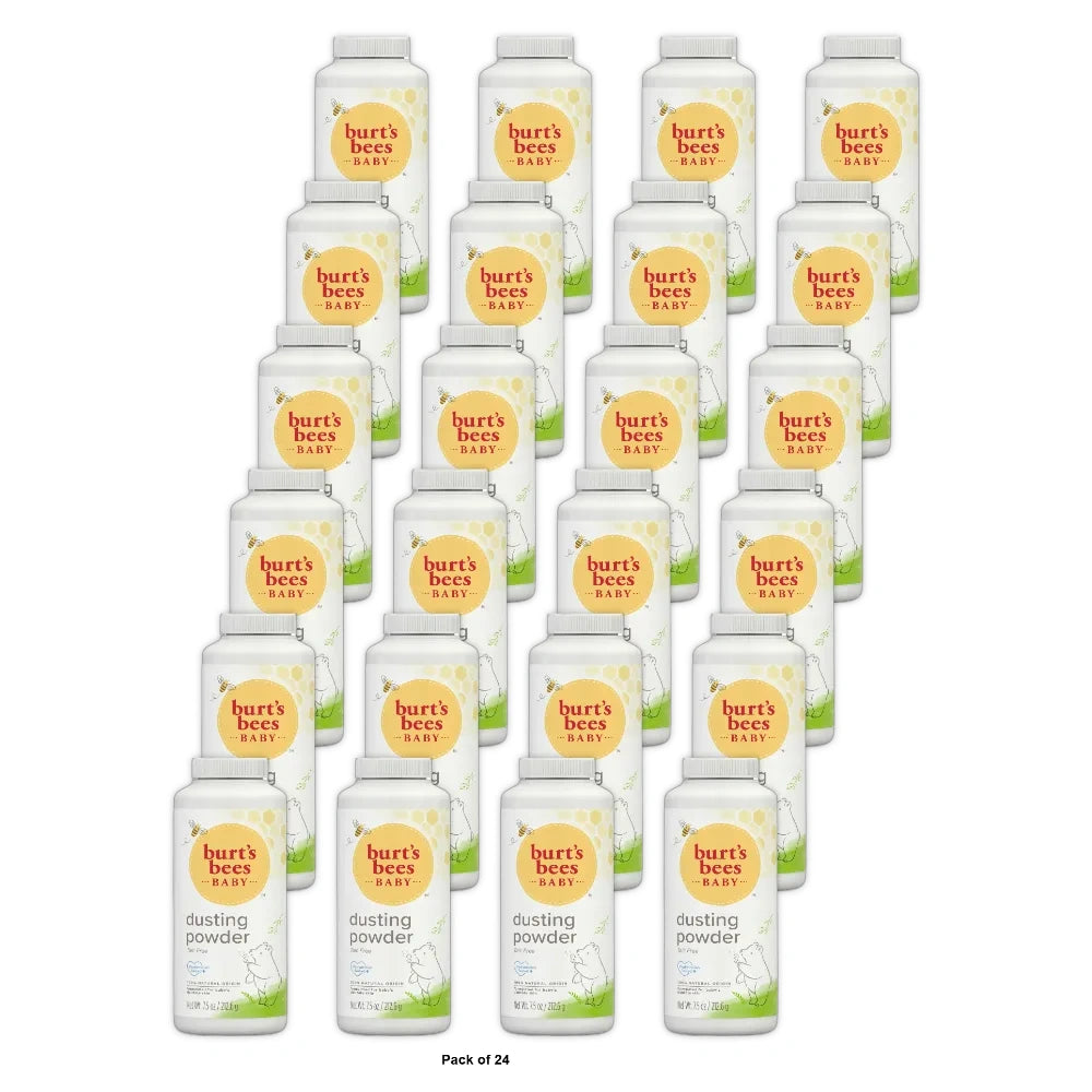 Burt's Bees Baby Bee Dusting Powder, 7.5 Oz (Pack of 24)