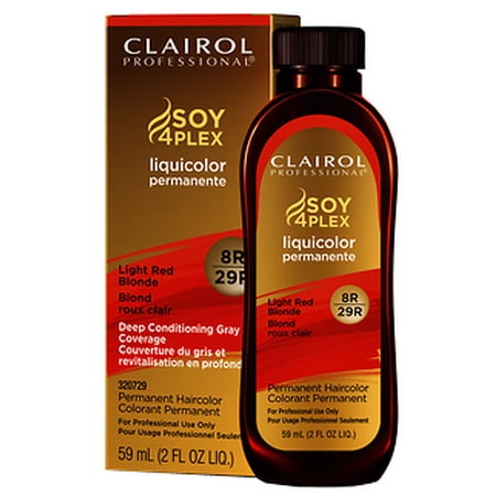 Clairol Soy Liquicolor Permanente 8R/29R  Light Red Blonde nan (Pack of 72)