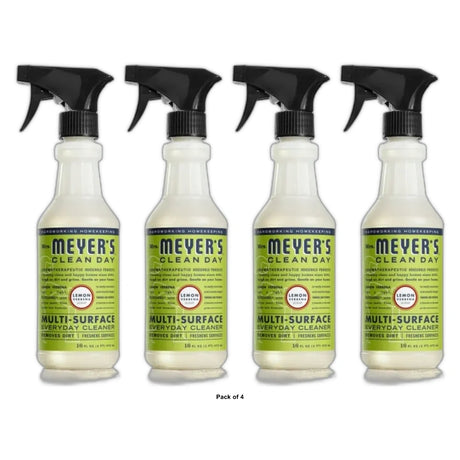 Mrs. Meyer’s Clean Day Multi-Surface Everyday Cleaner Lemon Verbena Scent 16 oz(Pack of 4)