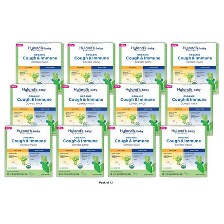 Hyland s Naturals Baby Organic Cough & Immune Combo 2 fl oz (Pack of 12)
