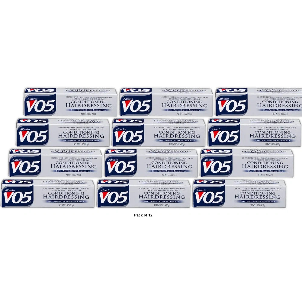 Alberto VO5 Strengthening &amp; Split End Repair Shine Enhancing Daily Hairdressing 1.5Oz (Pack of 12)