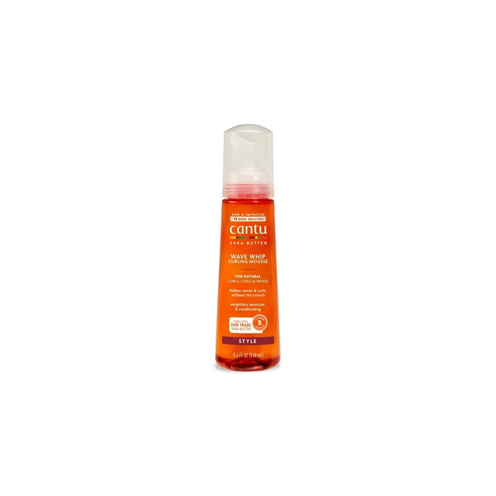 Cantu Wave Whip Curling Mousse - 8.4 fl OZ (Pack of 12)