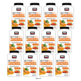 Force Factor Better Turmeric Chews Inflammation Support Fruit Splash 60 Chews 15Oz (Pack of 12)