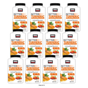 Force Factor Better Turmeric Chews Inflammation Support Fruit Splash 60 Chews 15Oz (Pack of 12)