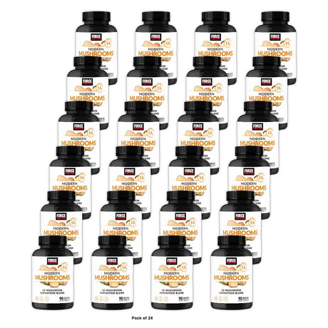 Modern Mushrooms Capsules Mushroom Complex with Lion s Mane Supplement 90 Caps 6.8 Oz (Pack of 24)