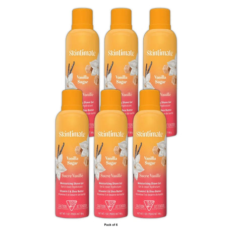 Skintimate Vanilla Sugar 7 oz(Pack of 6)