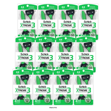 Schick Xtreme 3 Sensitive Razor (Pack of 12)