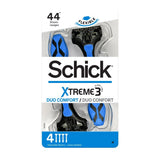 Schick Xtreme Duo Comfort 3-Blade Disposable Razors (Pack of 12)