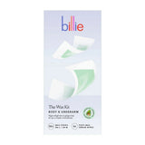 Billie Waxing Kit Body & Underarm Hair Removal Wax Strips 36 Wax Strips (Pack of 12)