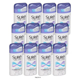 Sure Solid Anti-Perspirant Deodorant Original Solid Stick Regular Scent Women 2.7 oz (Pack of 12)