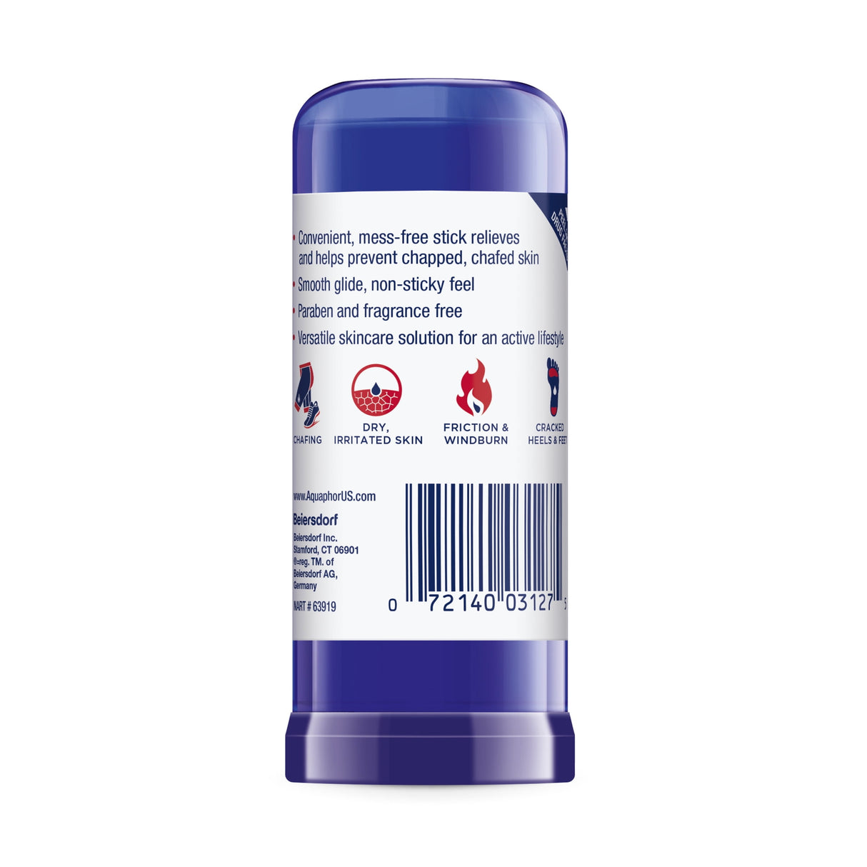 Aquaphor Healing Balm Stick, Skin Protectant With Avocado Oil And Shea Butter 0.65 Oz (Pack Of 12)