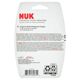Nuk Orthodontic Pacifiers, 6 to 18 Months, Assorted, (Pack of 12)