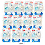 Nuk Orthodontic Pacifiers, 6 to 18 Months, Assorted, (Pack of 12)